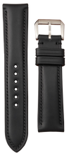 画像をギャラリービューアに読み込む, ブッテーロレザー腕時計ストラップ –ブラック