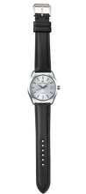 画像をギャラリービューアに読み込む, ブッテーロレザー腕時計ストラップ –ブラック