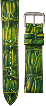 画像をギャラリービューアに読み込む, クロコダイルレザー 腕時計ベルト – エレクトリックジャングル