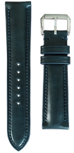 画像をギャラリービューアに読み込む, ブッテーロレザー腕時計ストラップ – ディープティール