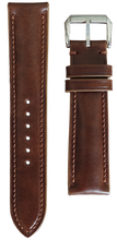 画像をギャラリービューアに読み込む, ブッテーロレザー腕時計ストラップ – チェスナット