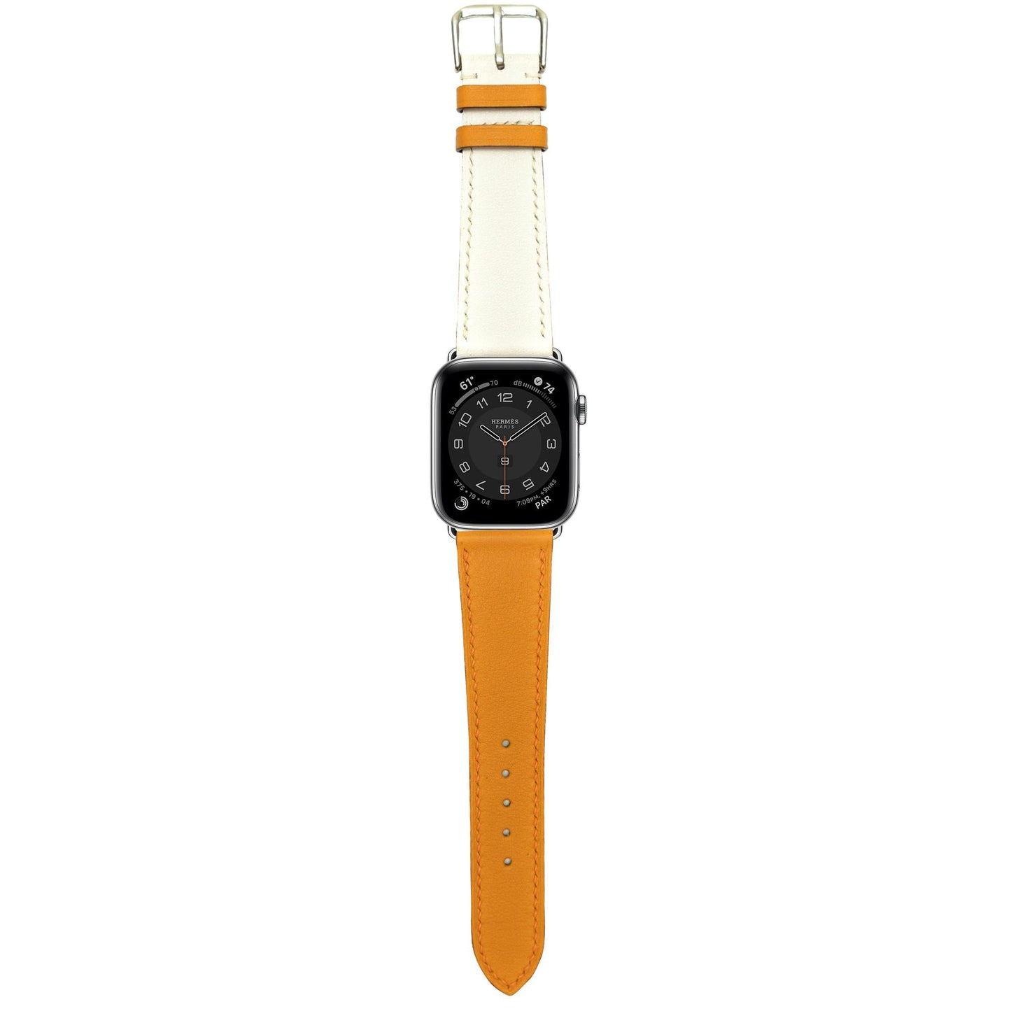 Swift Leather - Orange/White