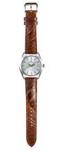 画像をギャラリービューアに読み込む, オーストリッチレッグレザー 腕時計ベルト - ルイボスティー