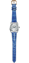 画像をギャラリービューアに読み込む, クロコダイルレザー 腕時計ベルト – オーシャンブルー