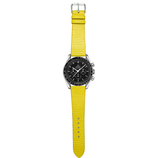 Full Grain Lizard Leather - Yellow