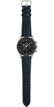 画像をギャラリービューアに読み込む, アルラン ゴートレザー 腕時計ベルト - ブラック