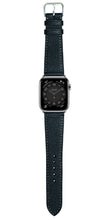 画像をギャラリービューアに読み込む, アルラン ゴートレザー 腕時計ベルト - ブラック