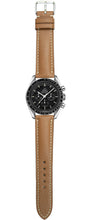 画像をギャラリービューアに読み込む, アルラン ゴートレザー 腕時計ベルト - ブラウン