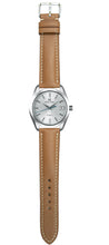 画像をギャラリービューアに読み込む, アルラン ゴートレザー 腕時計ベルト - ブラウン