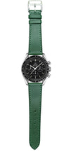 画像をギャラリービューアに読み込む, ブッテーロレザー 腕時計ベルト – グリーン