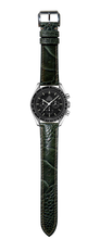 画像をギャラリービューアに読み込む, オーストリッチレッグレザー 腕時計ベルト - モスグリーン