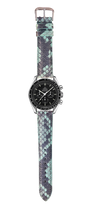 画像をギャラリービューアに読み込む, スネークスキン 腕時計ベルト - グリーン