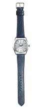 画像をギャラリービューアに読み込む, ドラーロレザー 腕時計ベルト - ネイビー