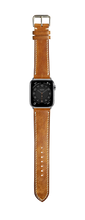 画像をギャラリービューアに読み込む, マヤレザー 腕時計ベルト - ウィスキー