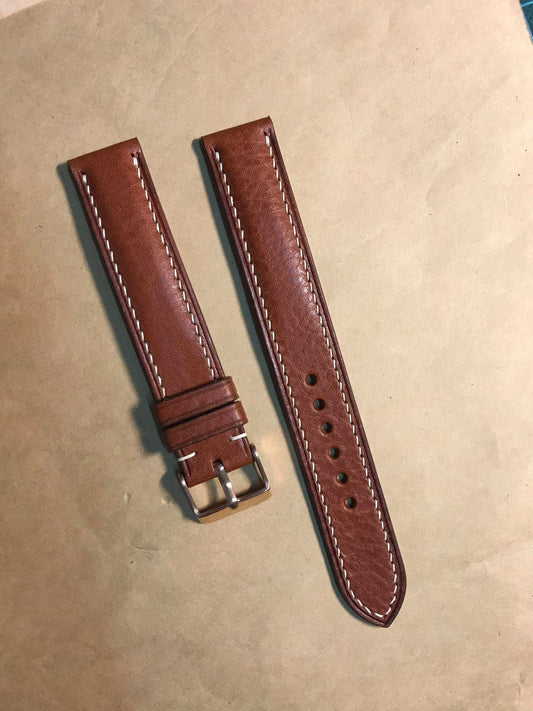 Minerva Leather Custom Strap for Omega Seamaster