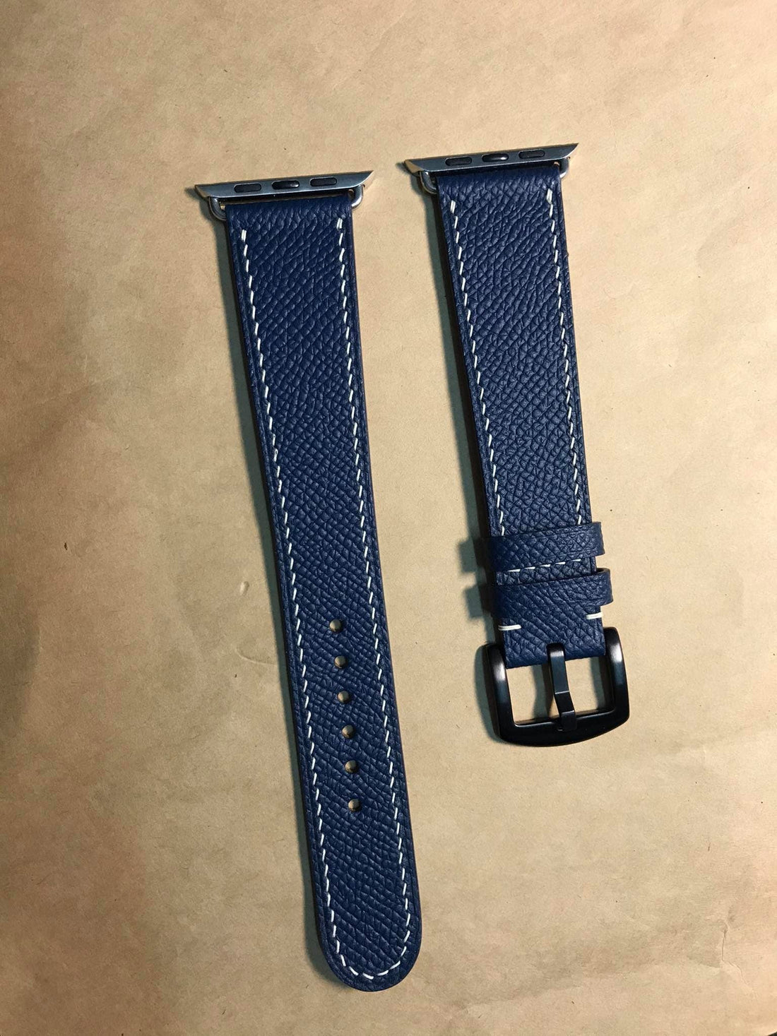 Epsom Leather Custom Strap for Apple Watch Series 4