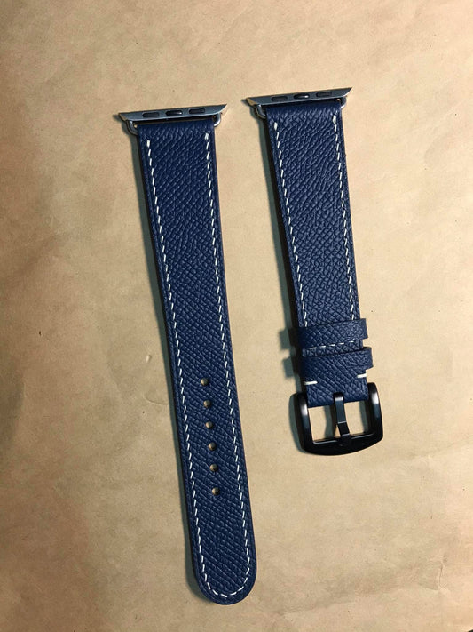 Epsom Leather Custom Strap for Apple Watch Series 4