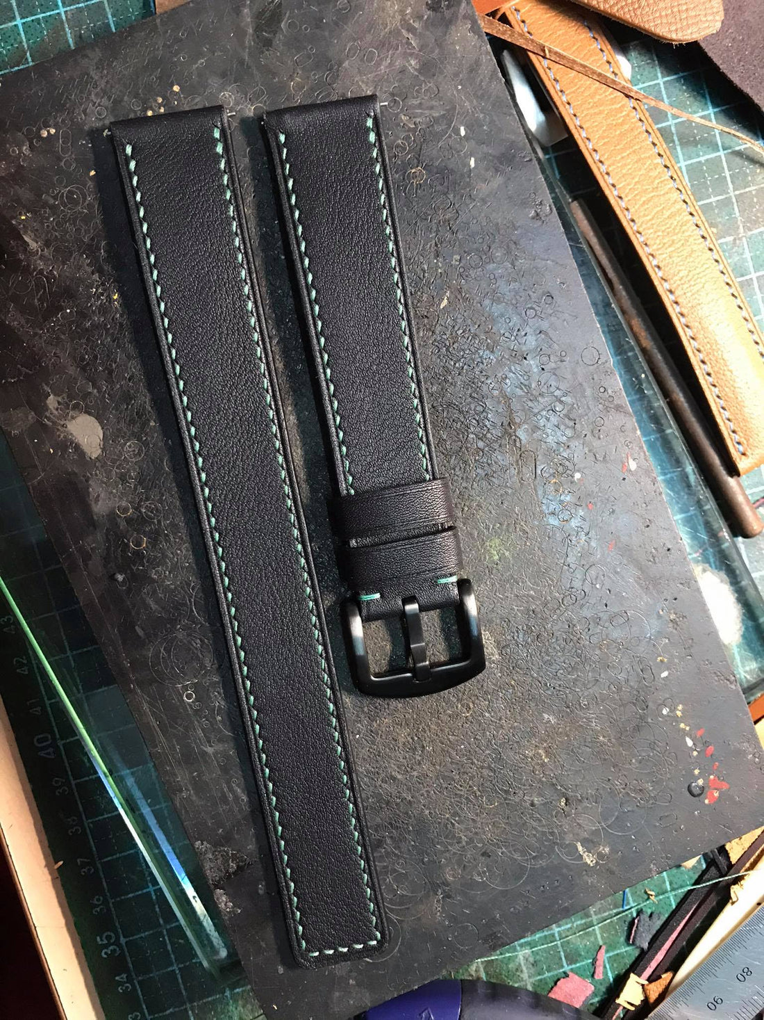 Swift Leather - VGreen Custom Watch Band