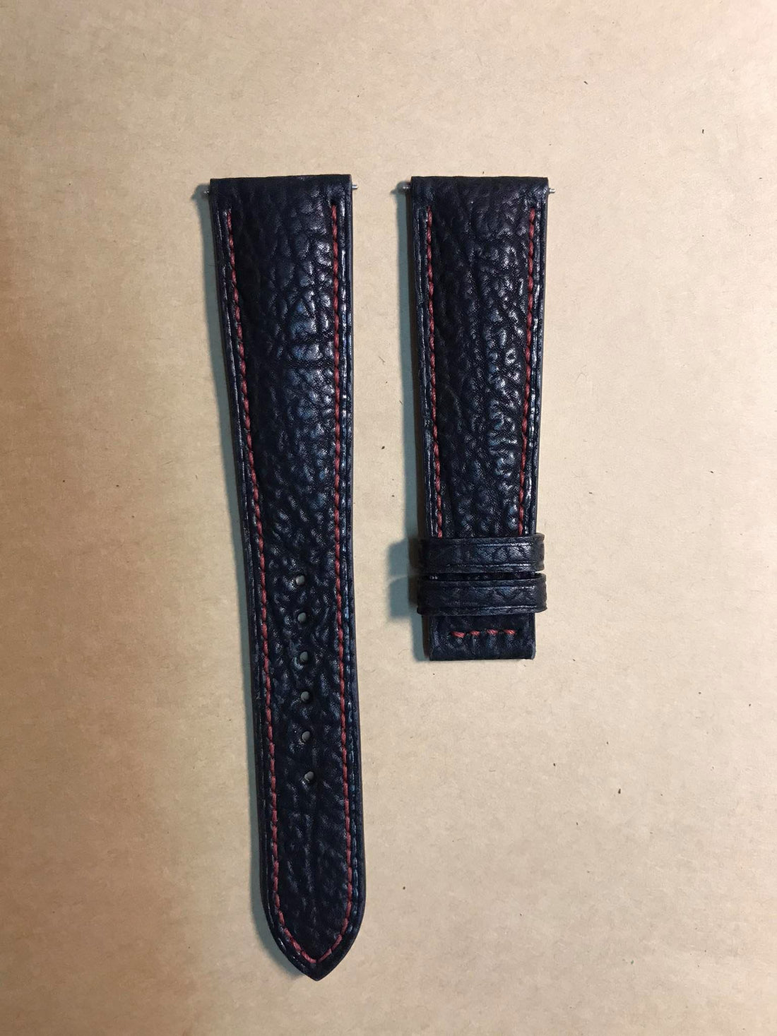 Shark Skin Leather for Certina DS Podium