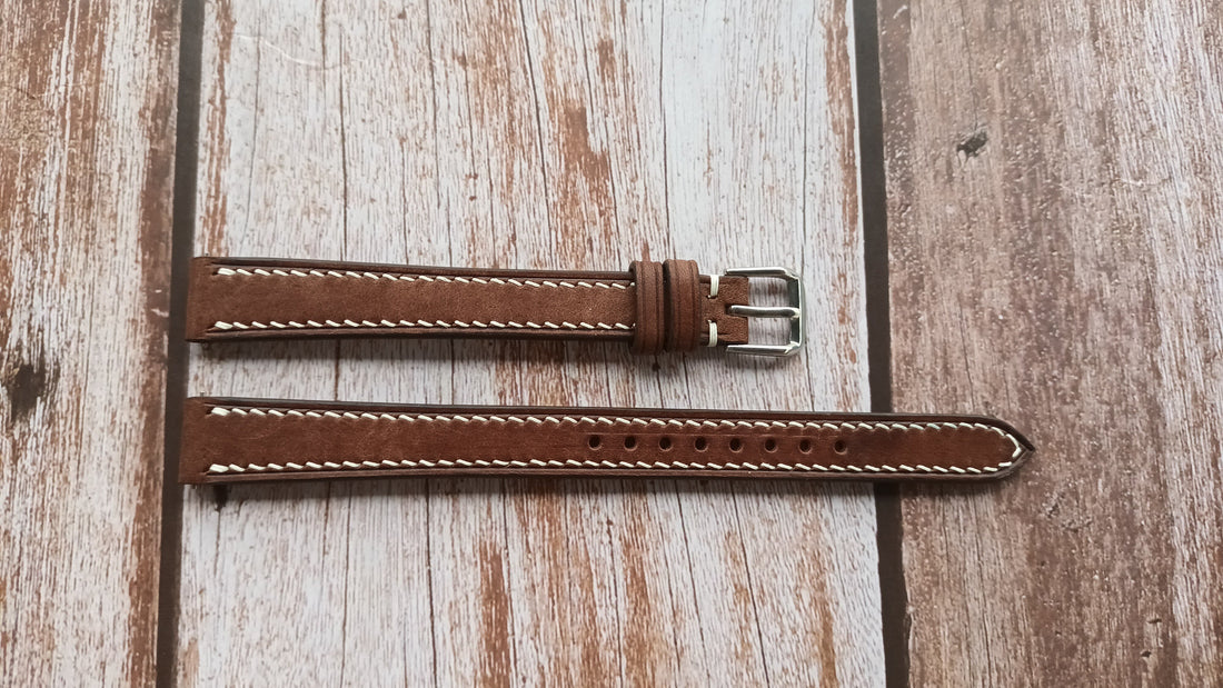 T Moro Maya Leather Strap For Peyote Bird Watch