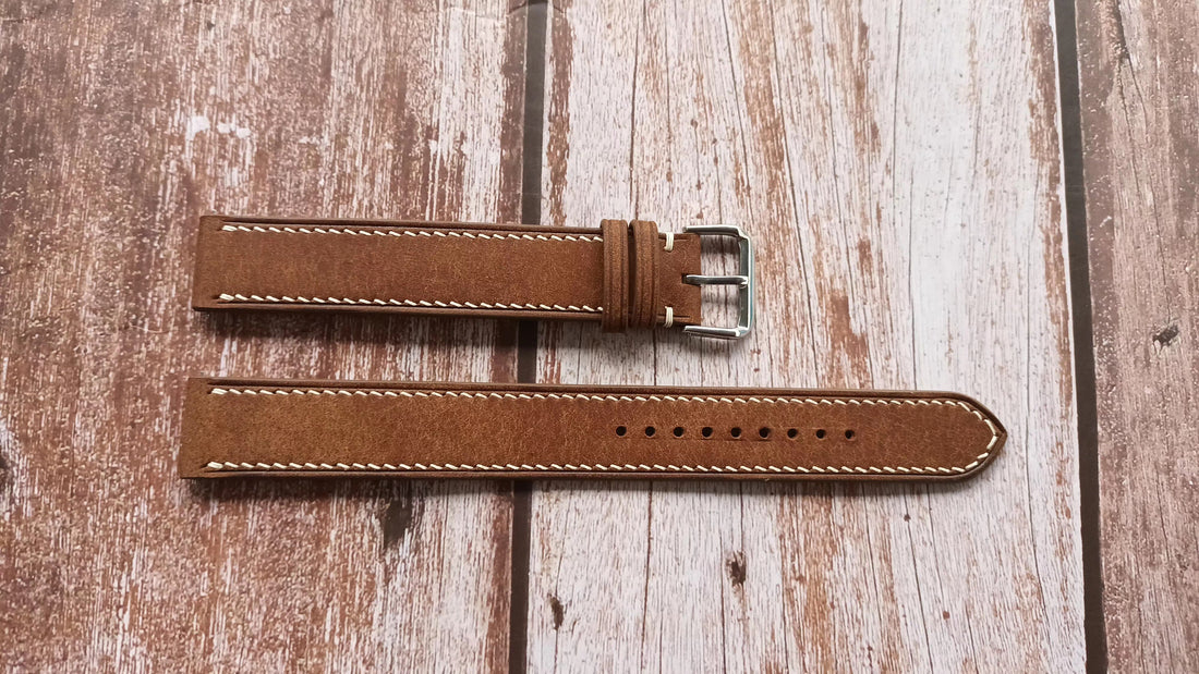 Whisky Maya Leather Strap For Steiner Watch