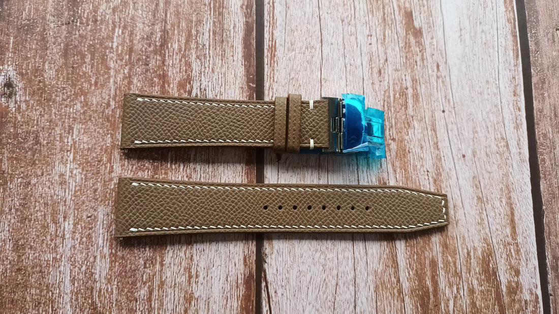 Brown Epsom Leather Strap Citizen PCAT - CB5880-54L Watch