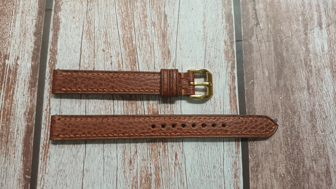Whisky Dolaro Leather Strap For Mens Vintage 1940s Hamilton Watch
