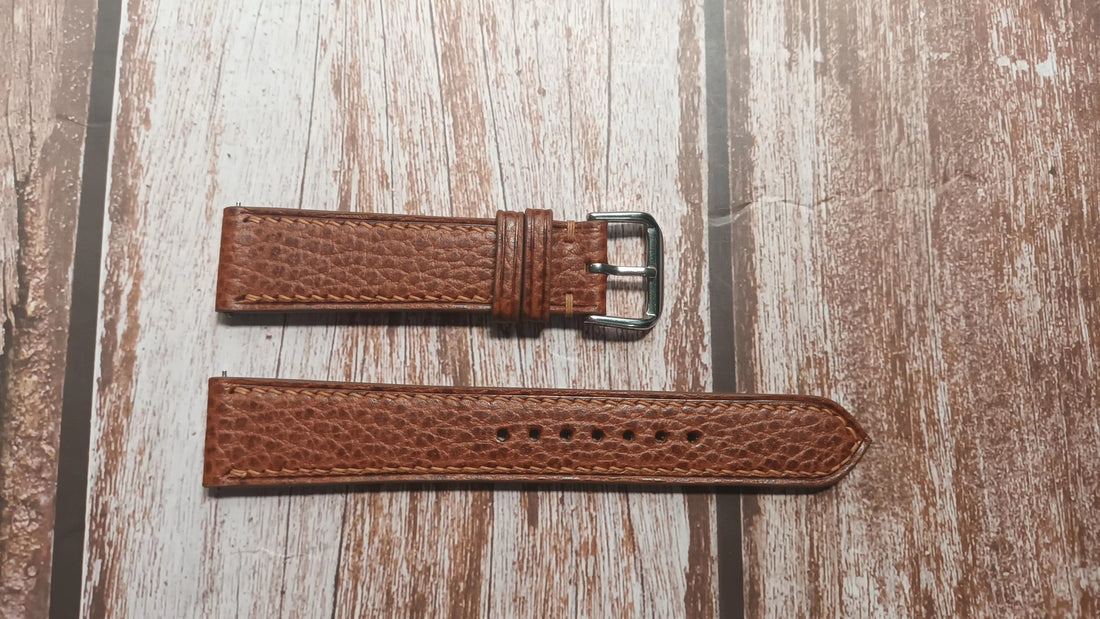 Whisky Dolaro Leather Strap