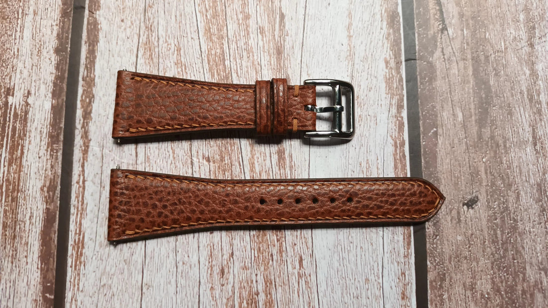 Whisky Dolaro Leather Strap For A Ralph Lauren 867 Dress Watch