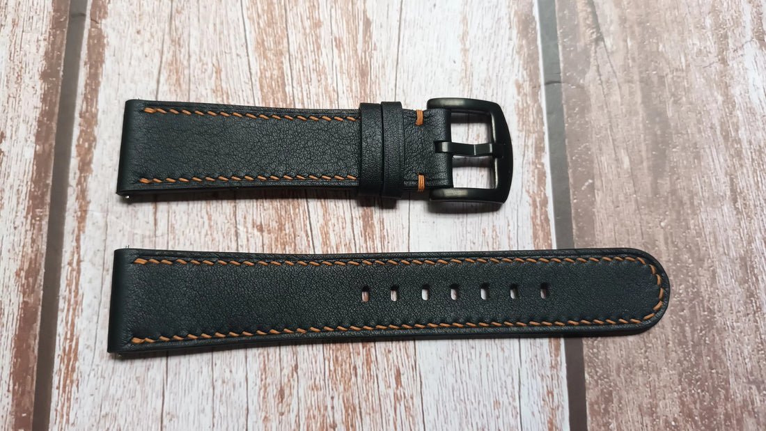 Black Swift Leather Strap