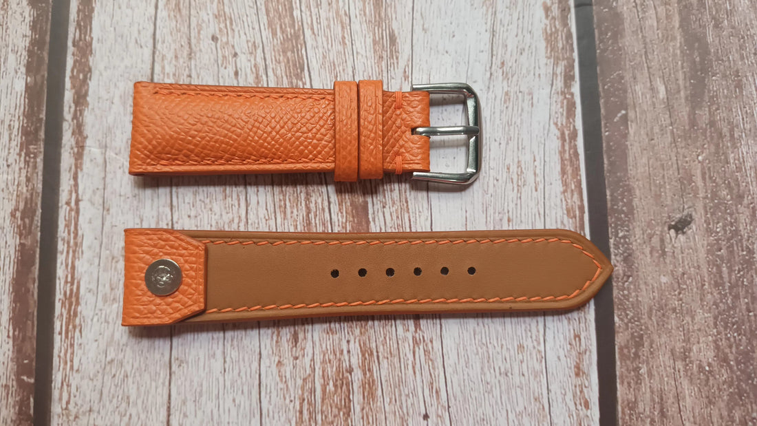 Custom Open Ended Strap For Tag Heuer Calibre E4 Smart Watch