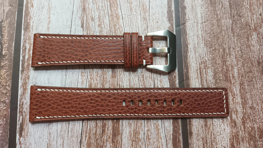 Whisky Dolaro Leather Strap