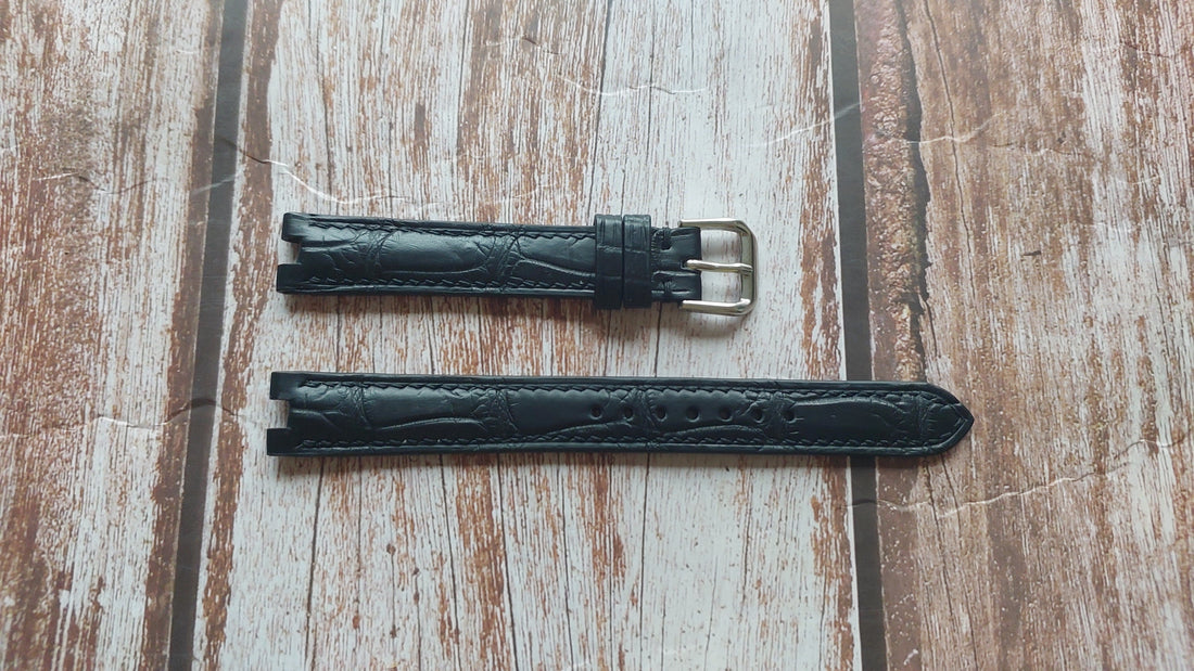 Custom Notched Strap For Concord LaScala mother of Pearl face Watch
