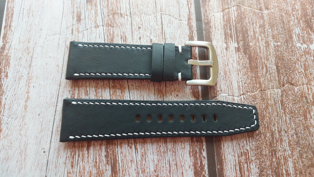Black Swift Leather Strap