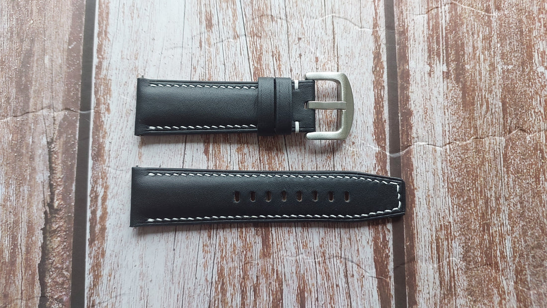 Black Swift Leather Strap