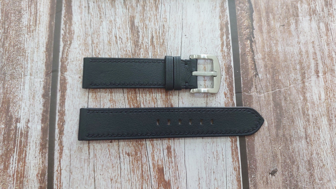 Black Swift Leather Strap