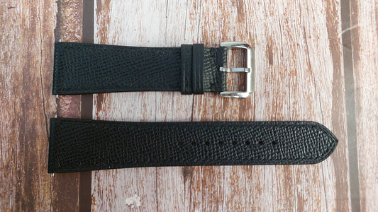 Black Epsom Leather Strap