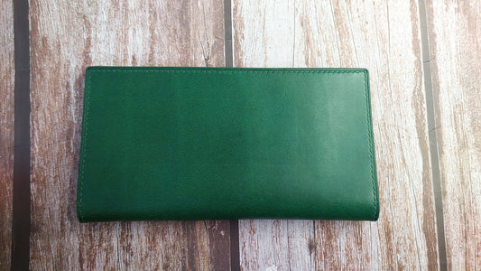 Green Buttero Custom Checkbook Cover