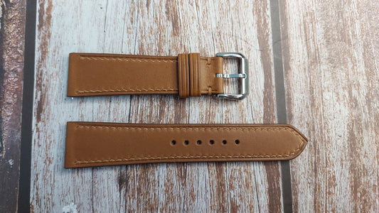 Brown Barenia Leather Strap