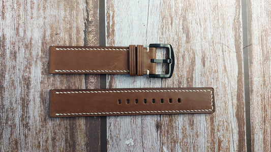 T-Moro Maya Leather Strap For OMEGA SPEEDMASTER Watch