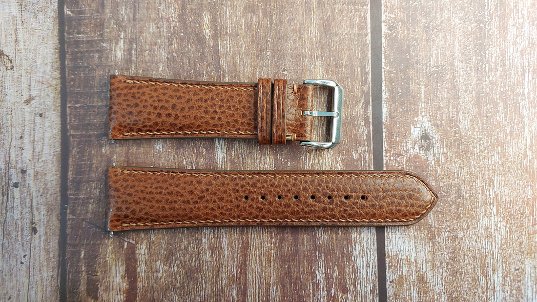 Whisky Dolaro Leather Strap For Longines Master Collection Watch