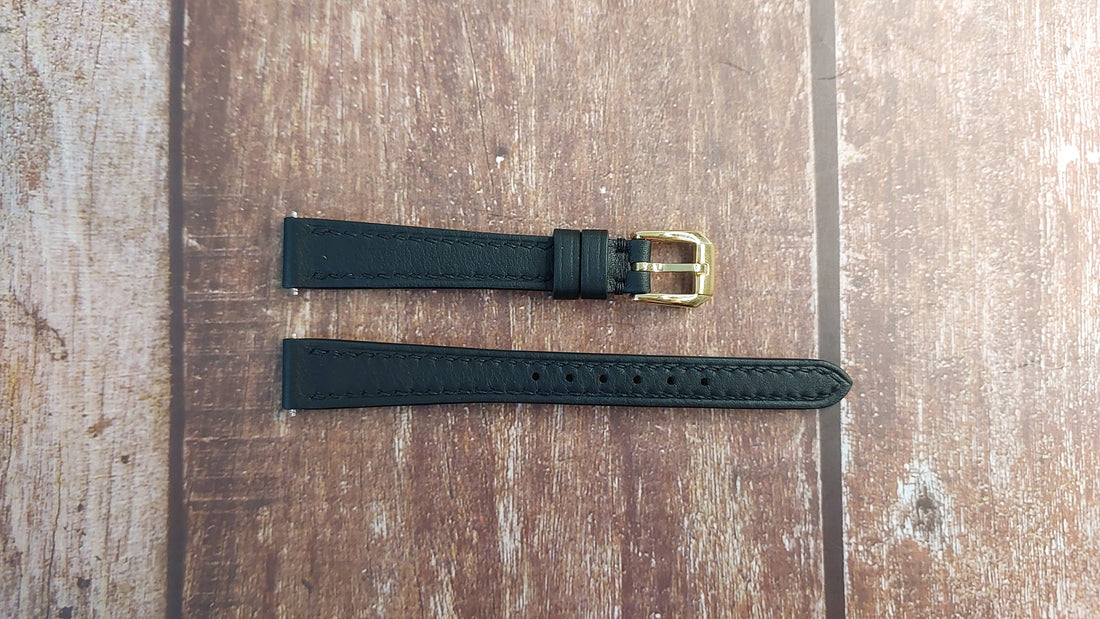 Black Swift Leather Strap