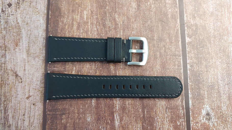 Black Swift Leather Strap