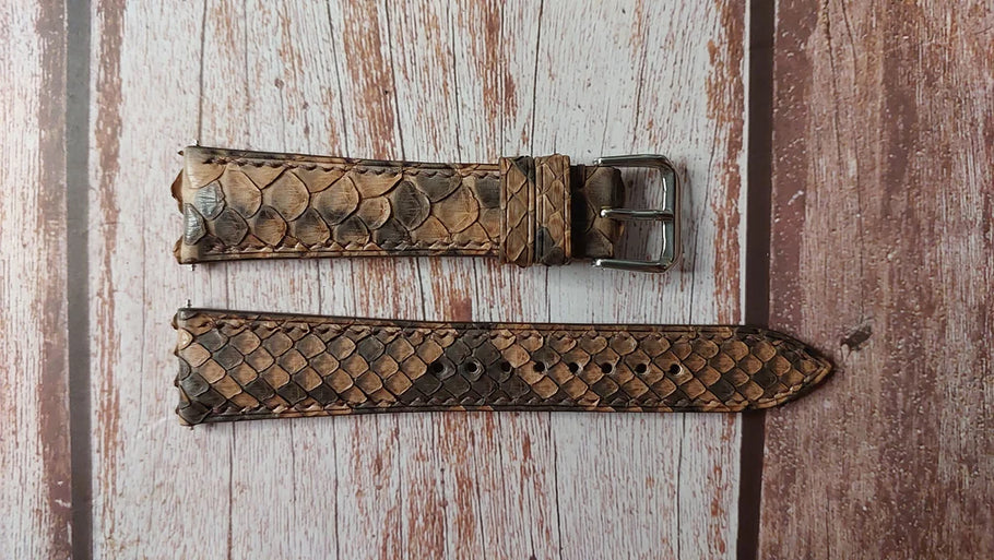 Full Grain Snakeskin (Copper) - Furlan Marri compatible