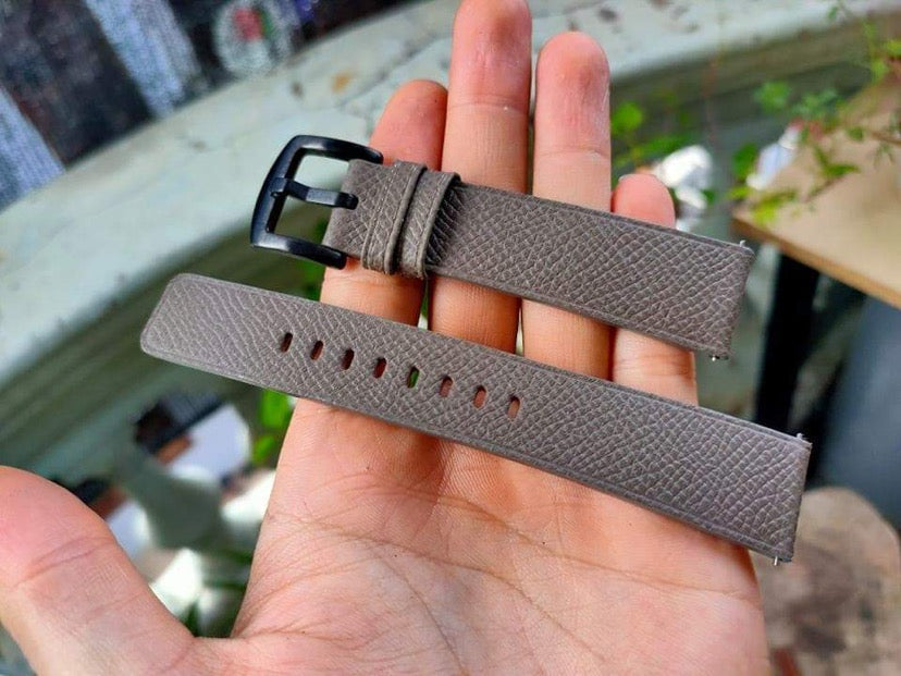 Epsom Leather Custom Strap For Samsung Watch 4 (44mm)