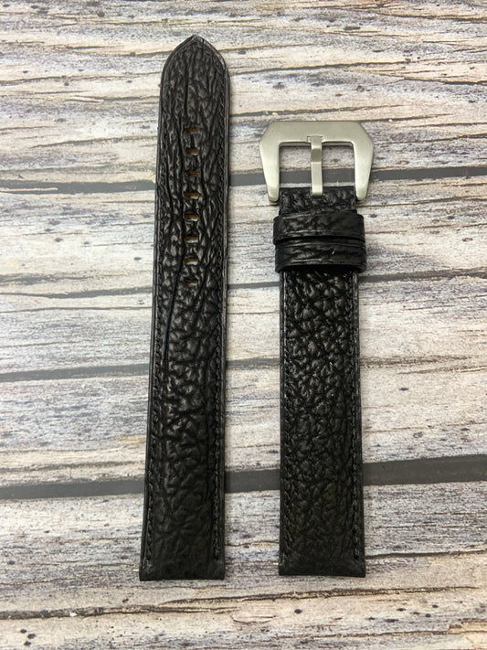 Shark Skin Leather Strap for Orient Bambino 2