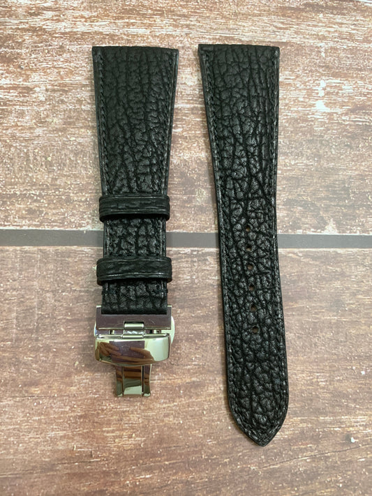 Full Grain Shark Skin Leather Custom Strap For Charriol - 01875
