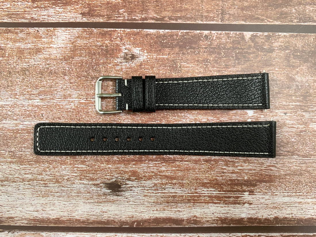 Chevre "Caviar" Goat Leather Custom Strap For Tissot Watch