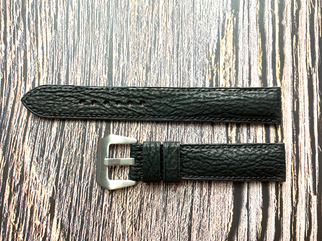 Full Grain Shark Skin Leather Custom Strap For Samsung Galaxy Watch 3