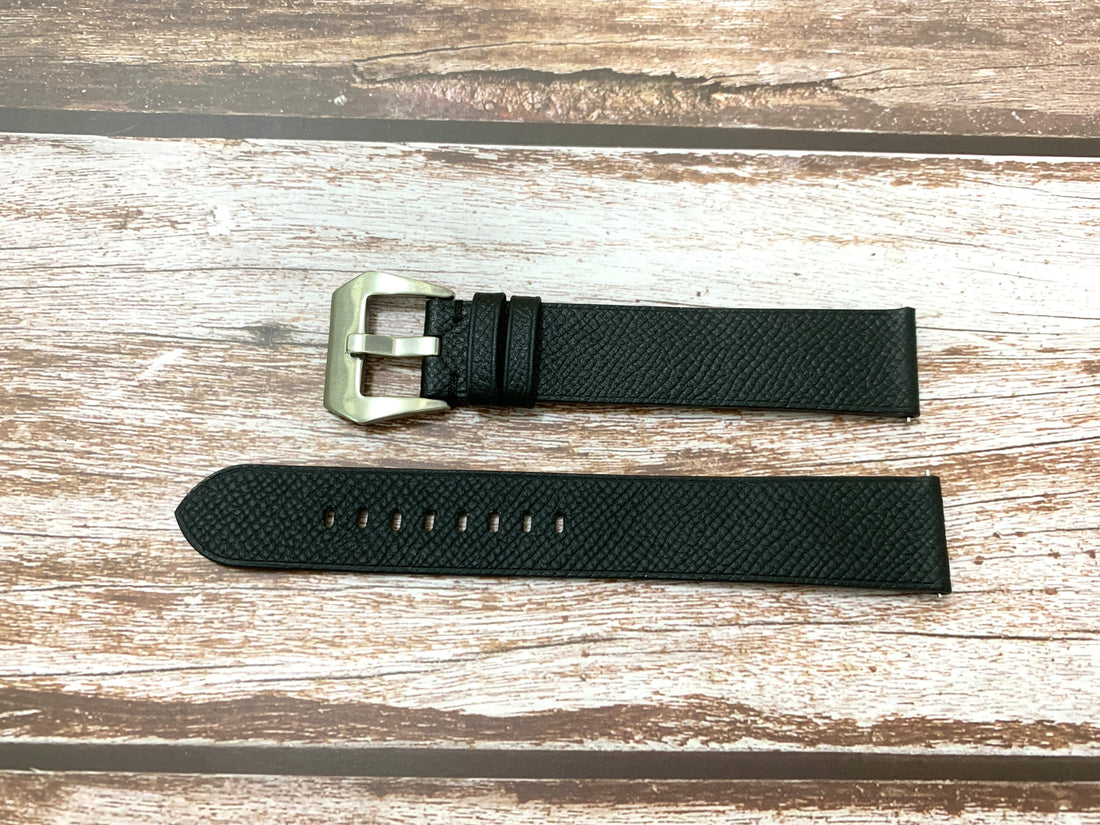 Epsom Leather Custom Strap For Movado Watch